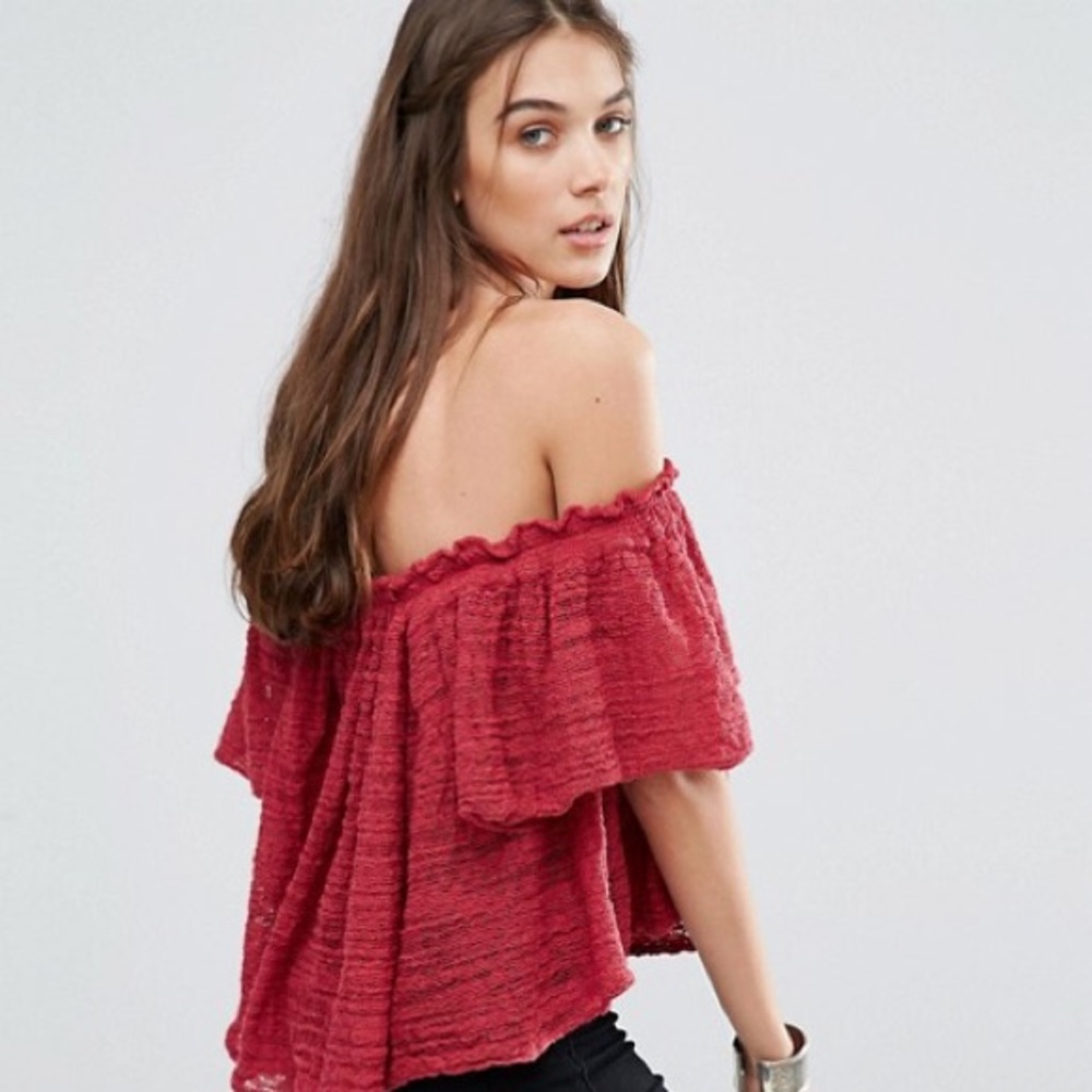 Free People Off-the-Shoulder Top